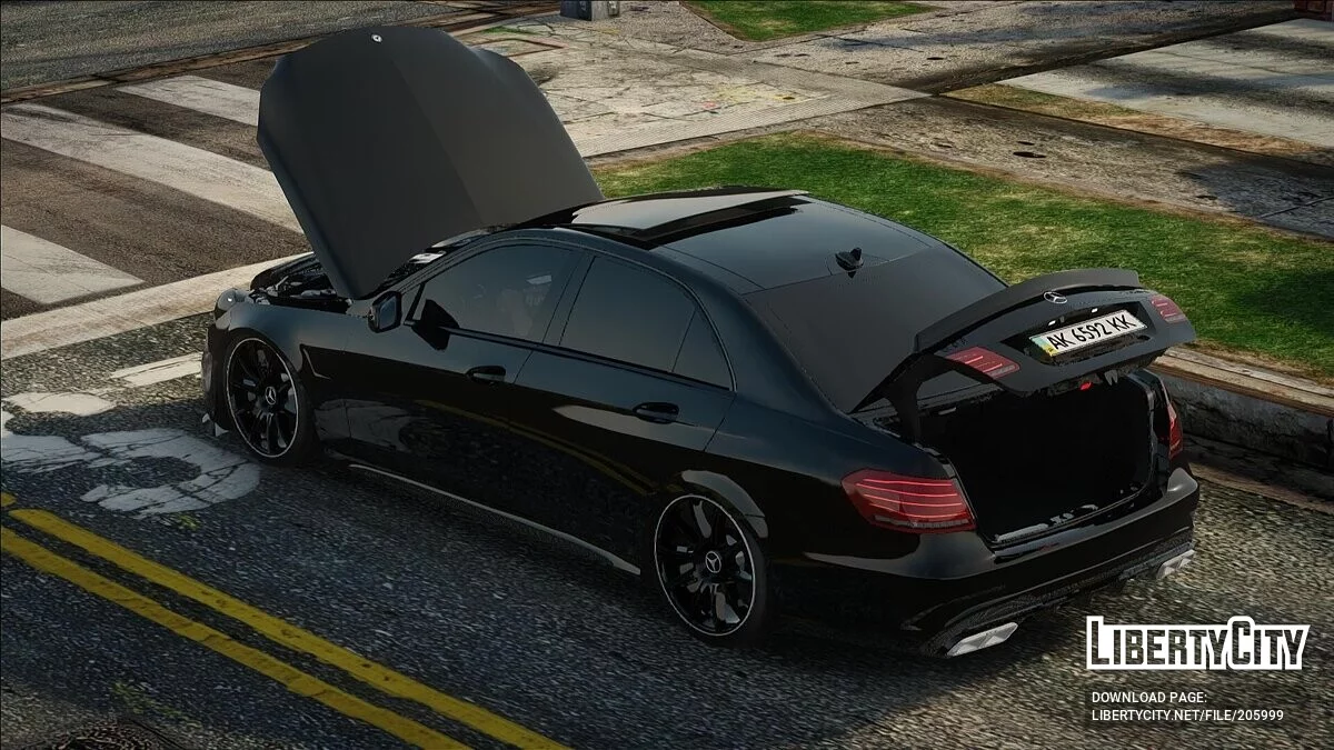 Mercedes-Benz E-Class E63 AMG S 4-Matic / GTA San Andreas