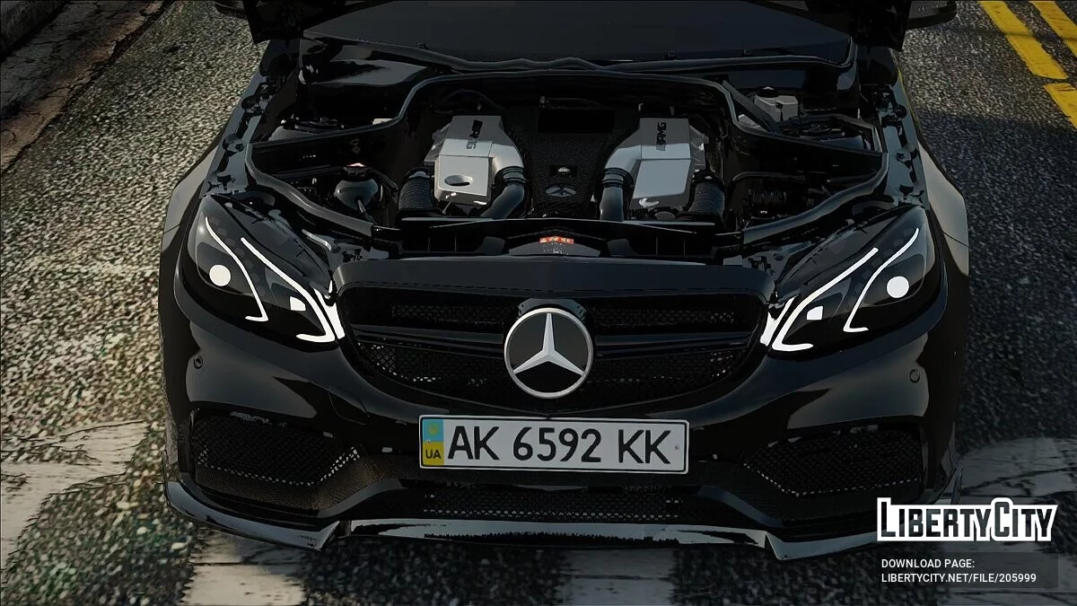 Mercedes-Benz E-Class E63 AMG S 4-Matic / GTA San Andreas