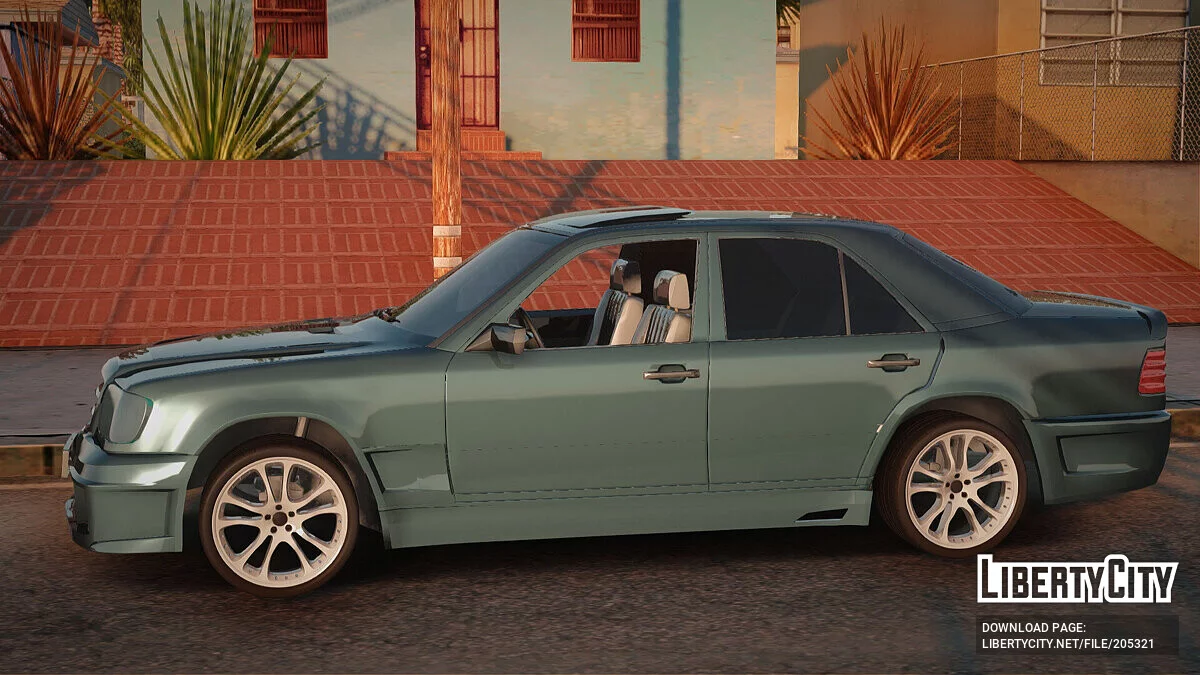 梅赛德斯-奔驰 W124 BRABUS V12 / GTA San Andreas
