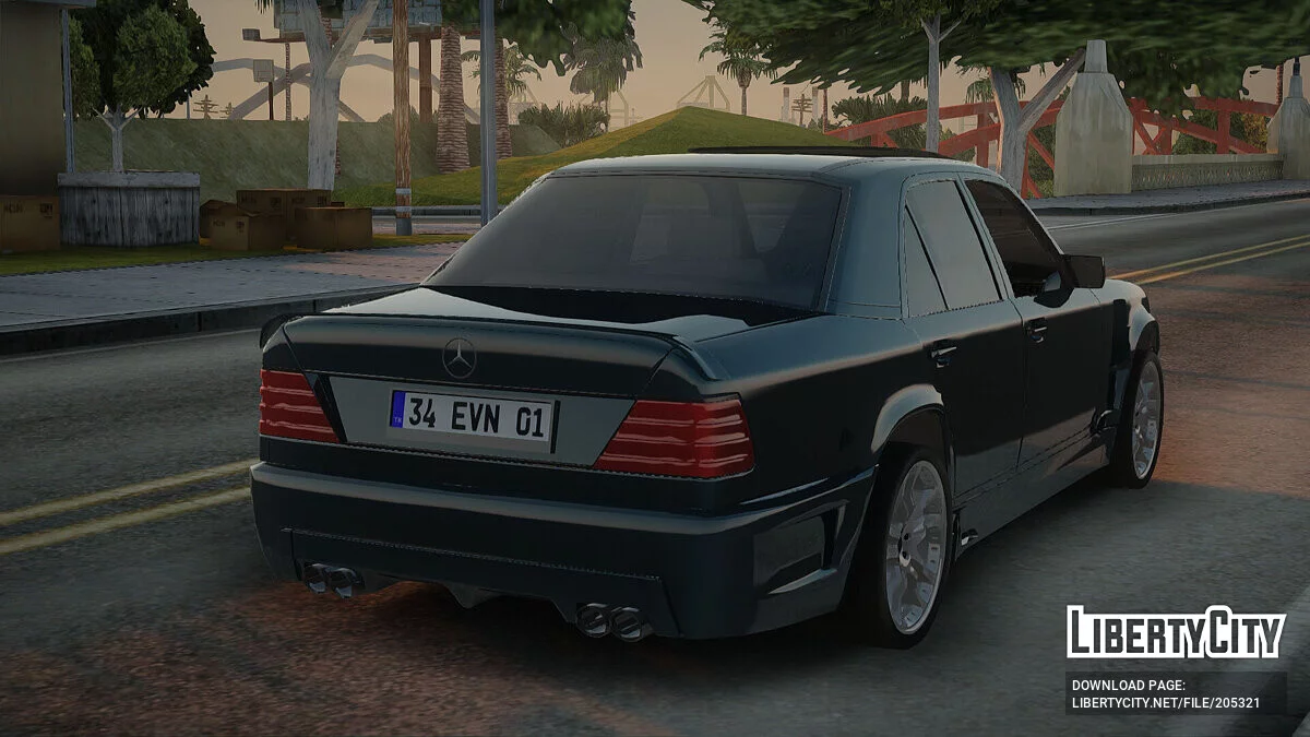 梅赛德斯-奔驰 W124 BRABUS V12 / GTA San Andreas