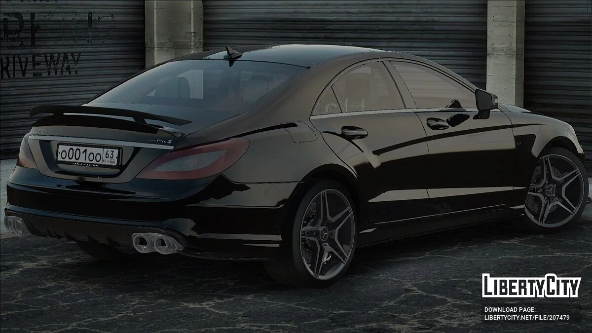 Mercedes-Benz CLS 63 W218 / GTA San Andreas
