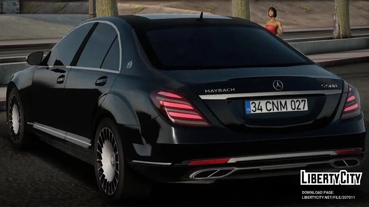 Mercedes-Benz W221 S500 W222 Maybach Conversion / GTA San Andreas