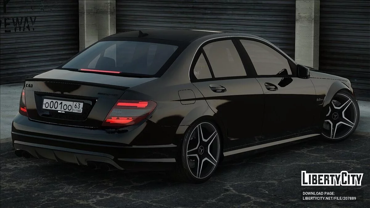 梅赛德斯-奔驰 C63 AMG / GTA San Andreas