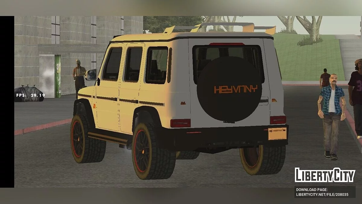 Mercedes-Benz G63 Keyvany / GTA San Andreas