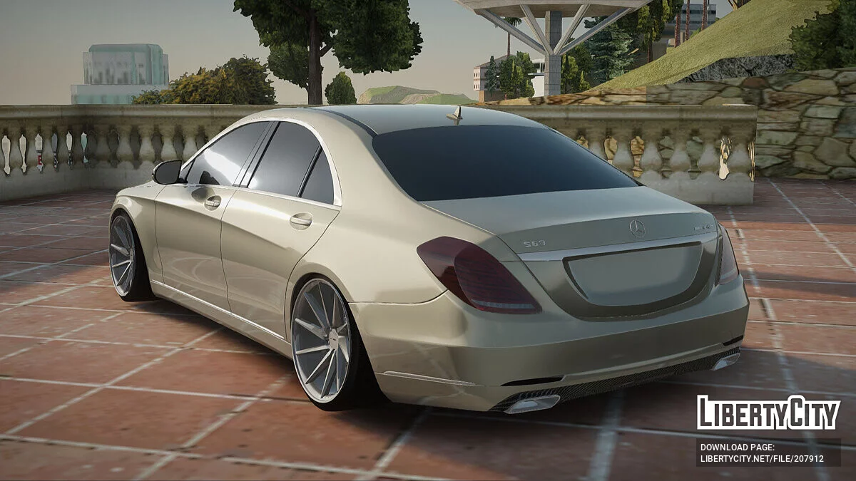 Mercedes-Benz S63 W222 / GTA San Andreas