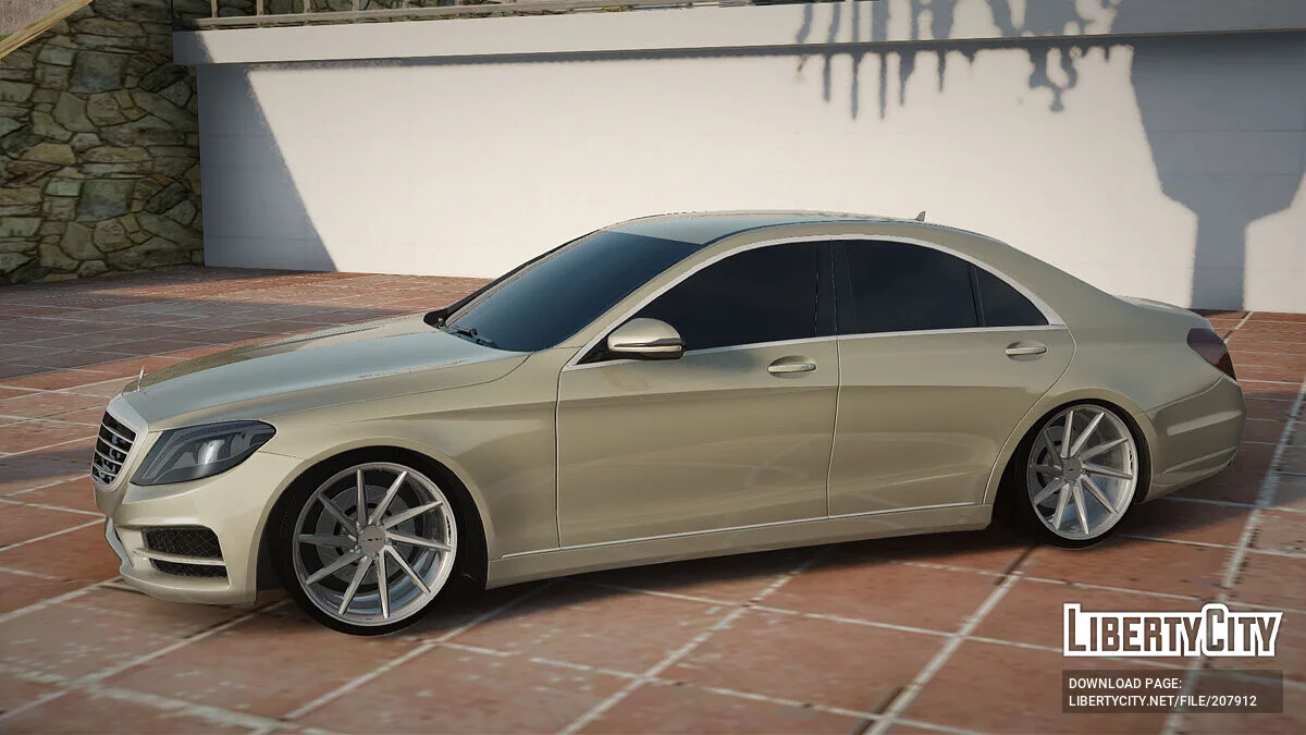 Mercedes-Benz S63 W222 / GTA San Andreas