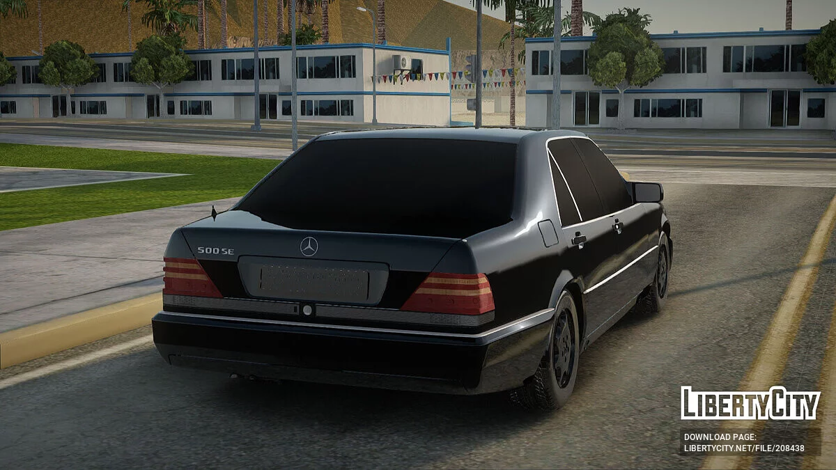 Mercedes-Benz W140 / GTA San Andreas