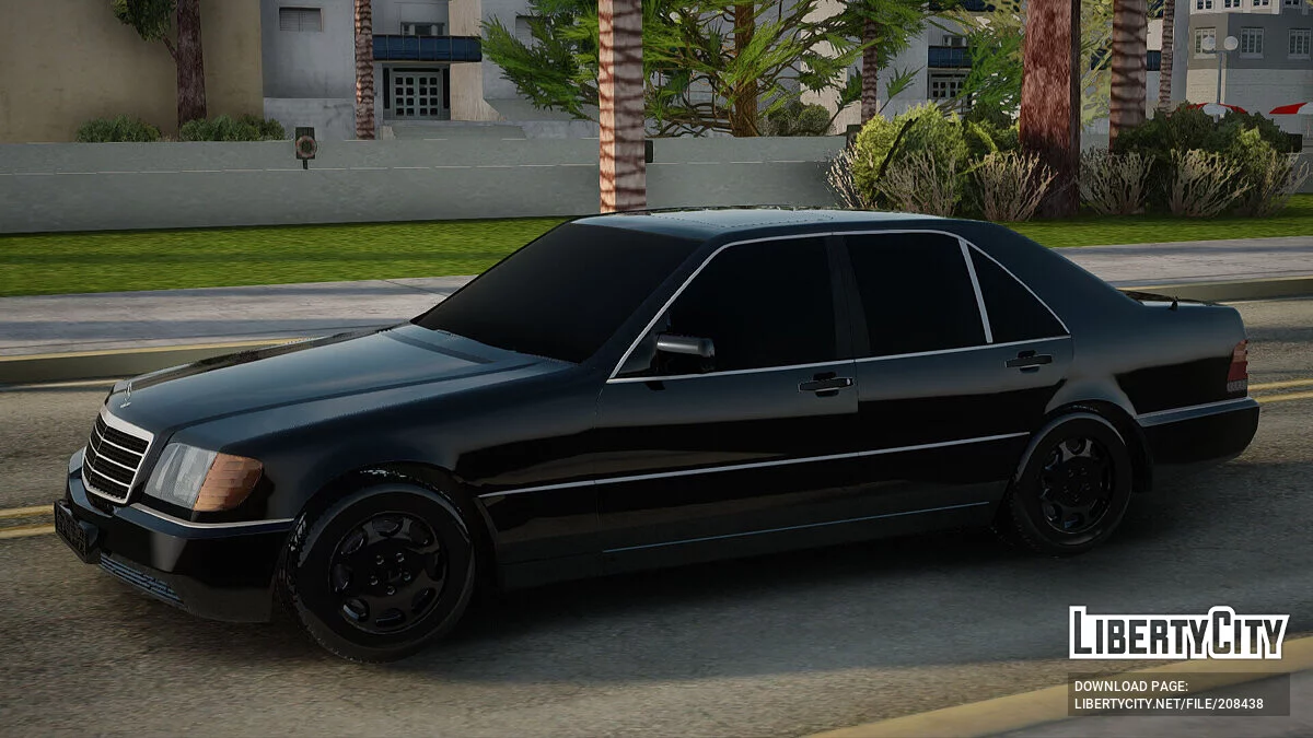 Mercedes-Benz W140 / GTA San Andreas