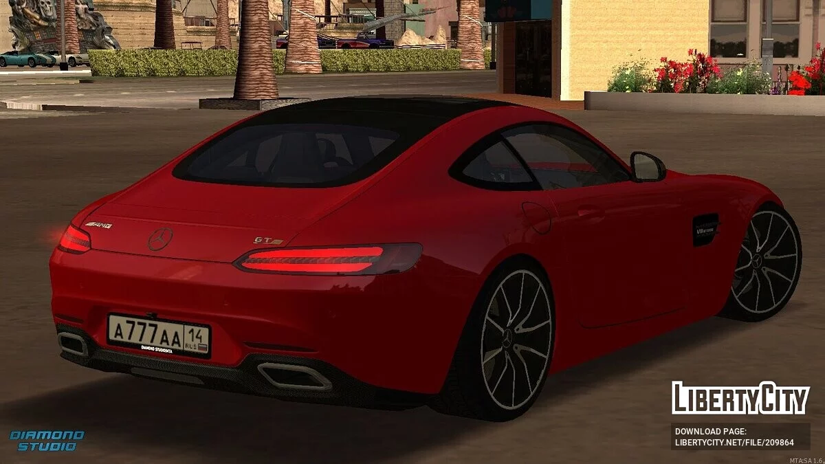 Mercedes-Benz AMG GT + CCD / GTA San Andreas