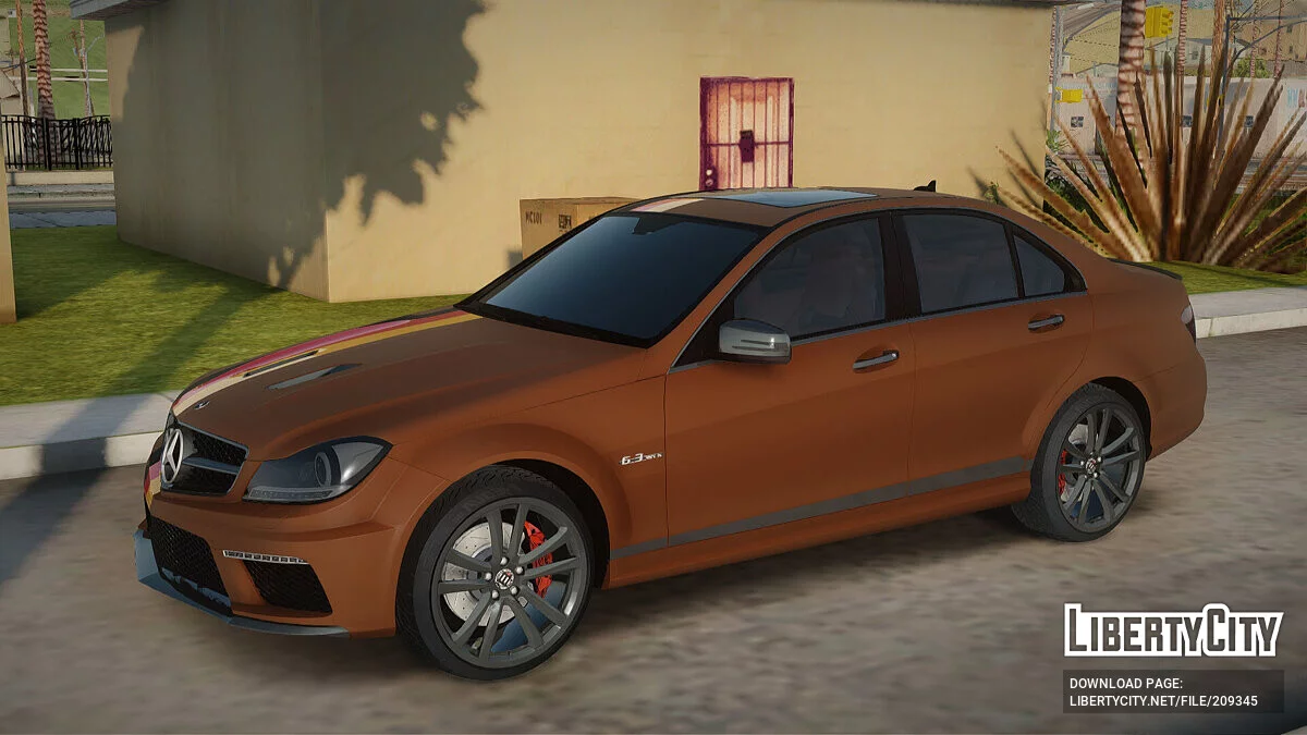 Mercedes-Benz C 63 AMG / GTA San Andreas