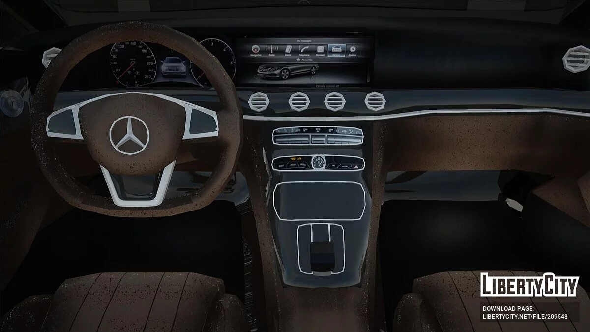 Mercedes-Benz E350s 2018 / GTA San Andreas