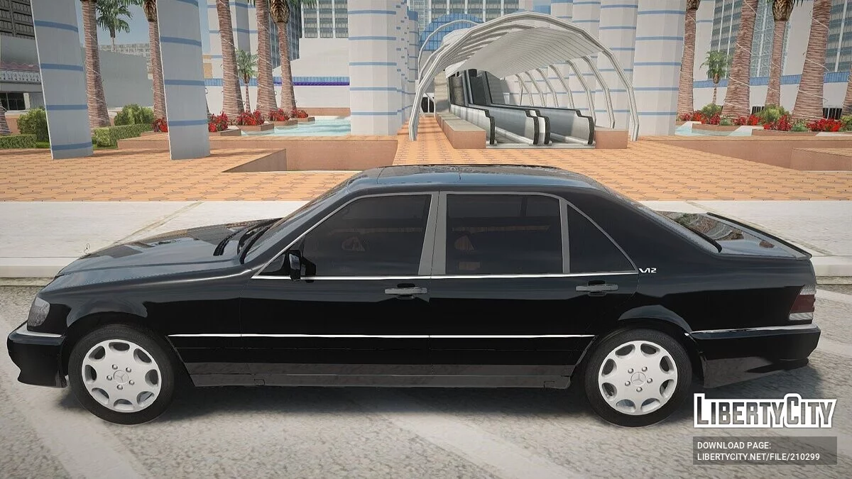 Mercedes-Benz S500 W140 / GTA San Andreas