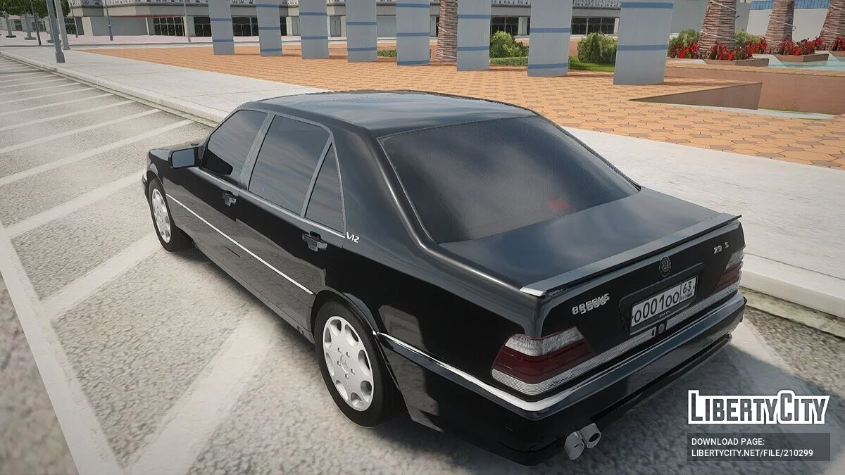 Mercedes-Benz S500 W140 / GTA San Andreas