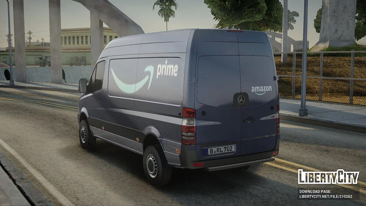 Mercedes-Benz Sprinter 2017 Pengiriman Amazon / GTA San Andreas