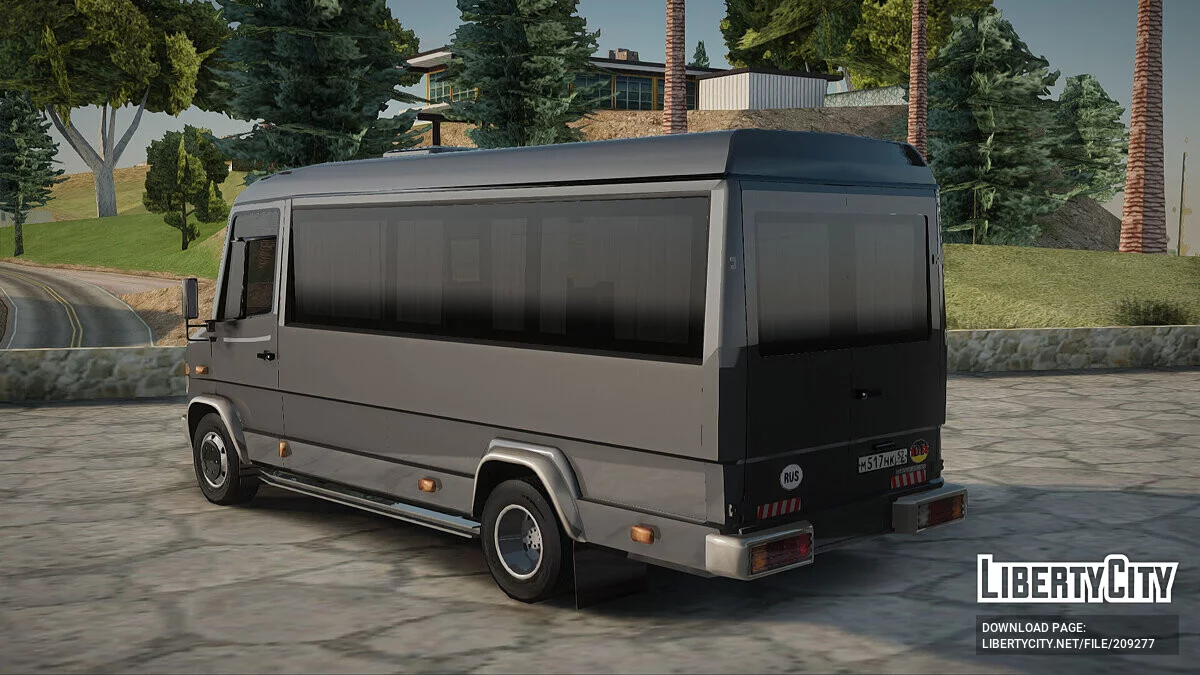 Mercedes-Benz Vario / GTA San Andreas