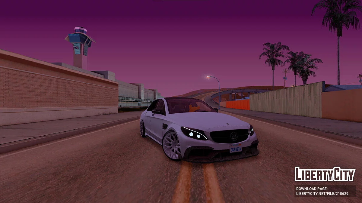 Mercedes-Benz C63 / GTA San Andreas