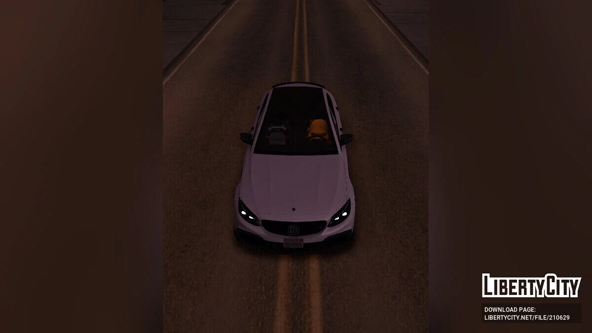 Mercedes-Benz C63 / GTA San Andreas