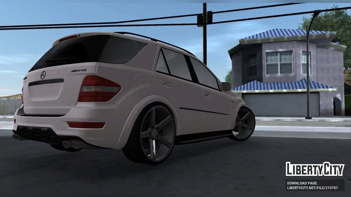 Mercedes-Benz ML63 W164 / GTA San Andreas
