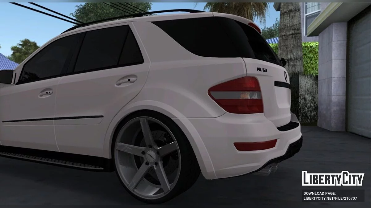 Mercedes-Benz ML63 W164 / GTA San Andreas
