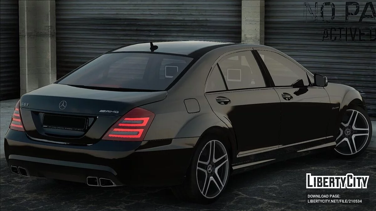 Mercedes-Benz S63 W221 / GTA San Andreas