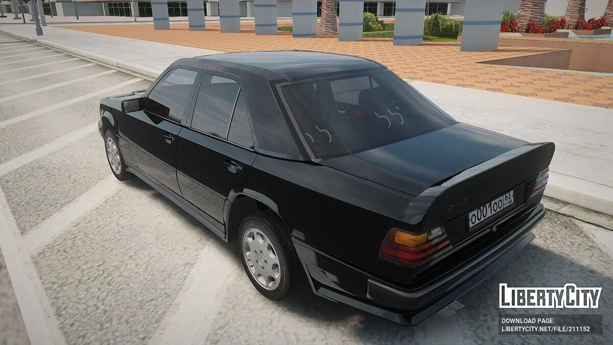Mercedes-Benz W124 / GTA San Andreas
