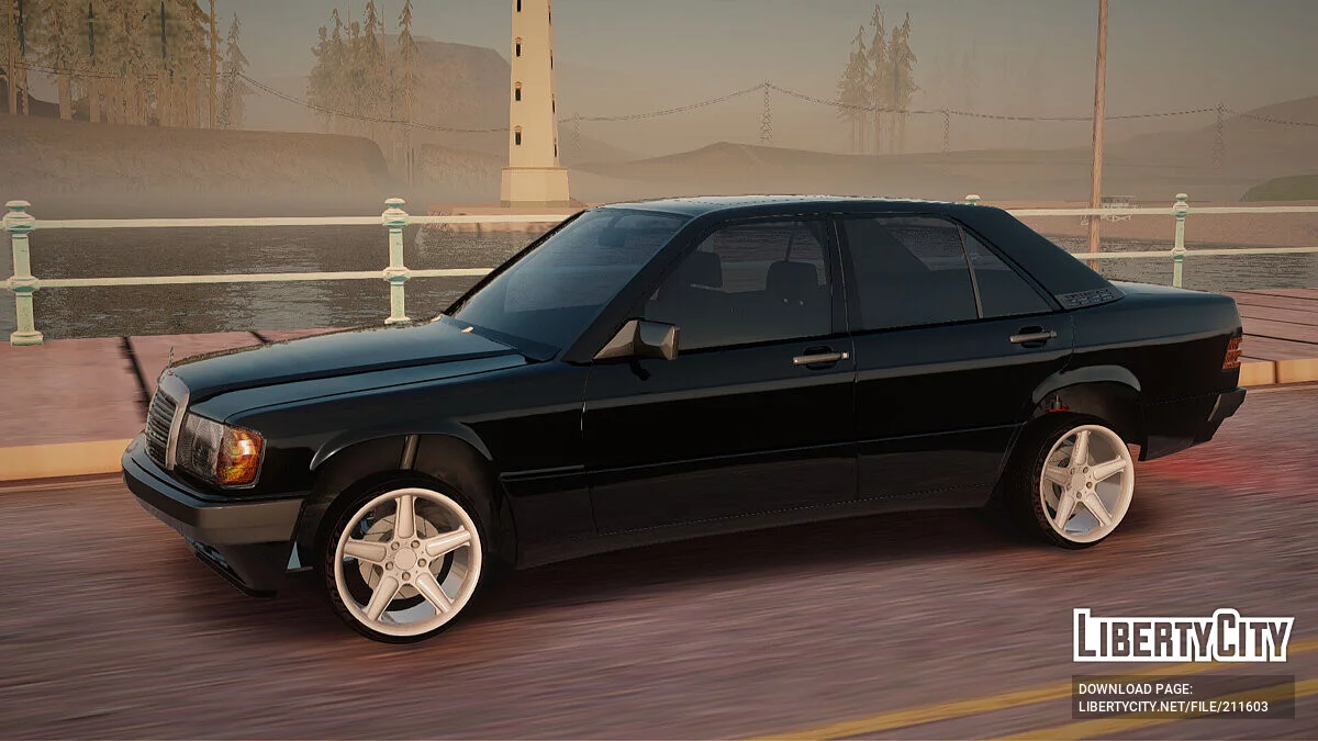 Mercedes-Benz W210 190E / GTA San Andreas