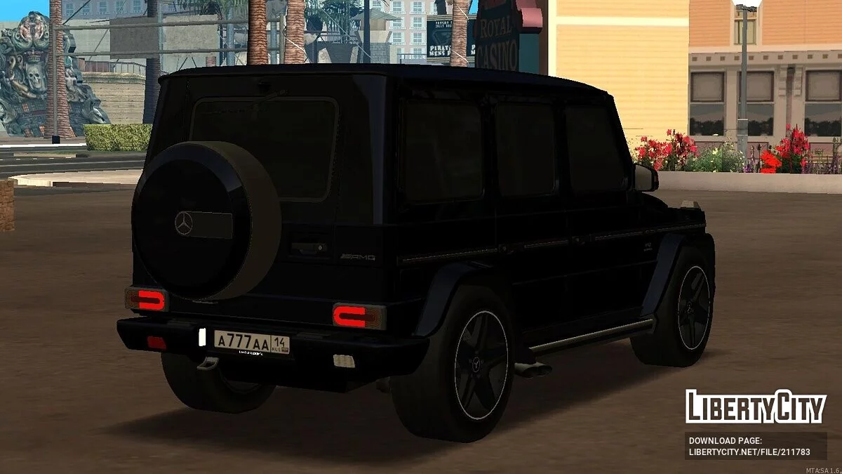 Mercedes-Benz G65 AMG + CCD / GTA San Andreas