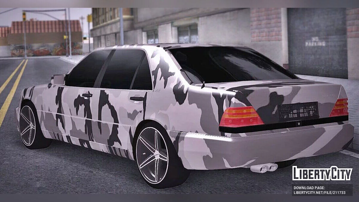 Mercedes-Benz S 500 / GTA San Andreas