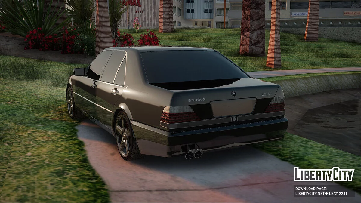Mercedes-Benz W140 Brabus / GTA San Andreas