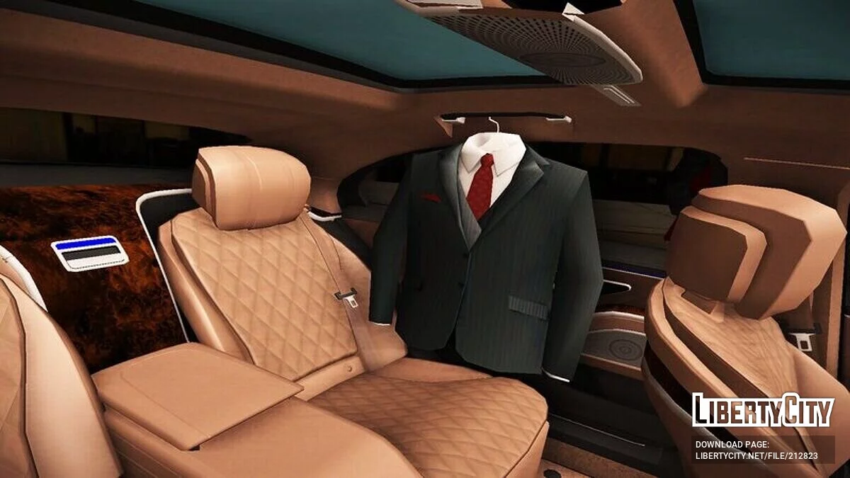 Mercedes-Benz W223 Diplomatska kola / GTA San Andreas