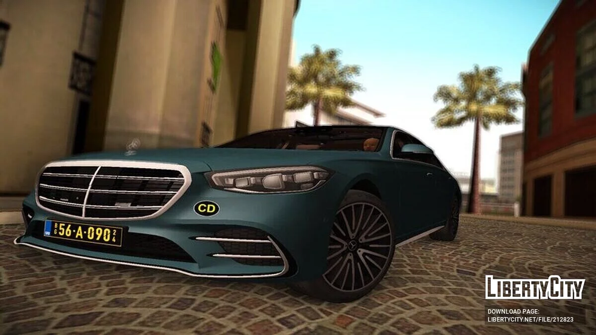 Mercedes-Benz W223 Diplomatska kola / GTA San Andreas