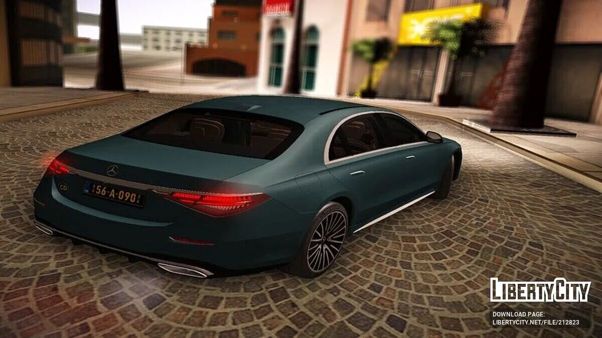 Mercedes-Benz W223 Diplomatska kola / GTA San Andreas