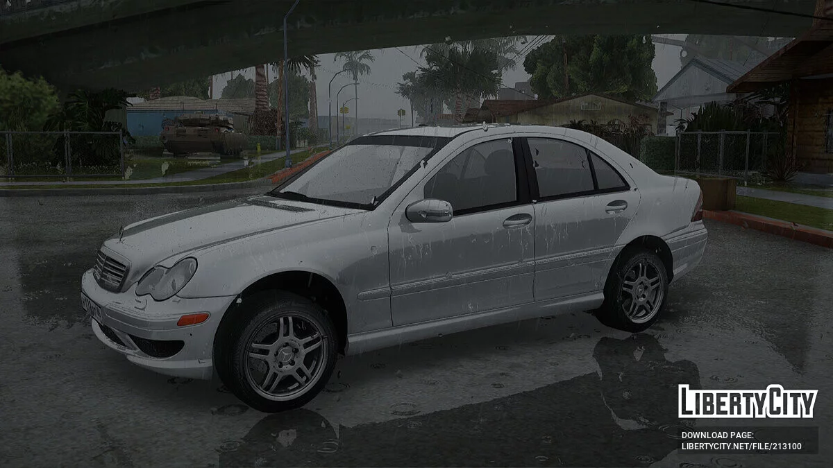 Mercedes-Benz Klasa C — wersja cywilna / GTA San Andreas