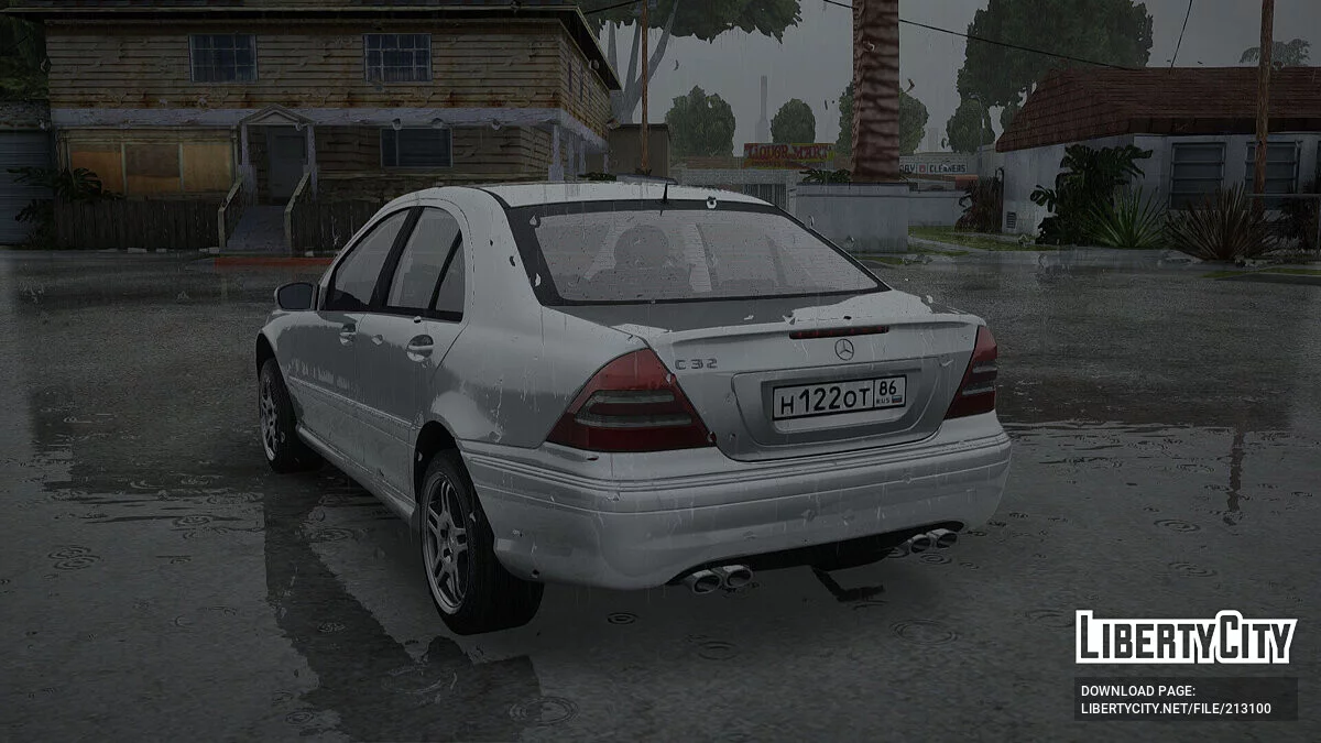 Mercedes-Benz Klasa C — wersja cywilna / GTA San Andreas