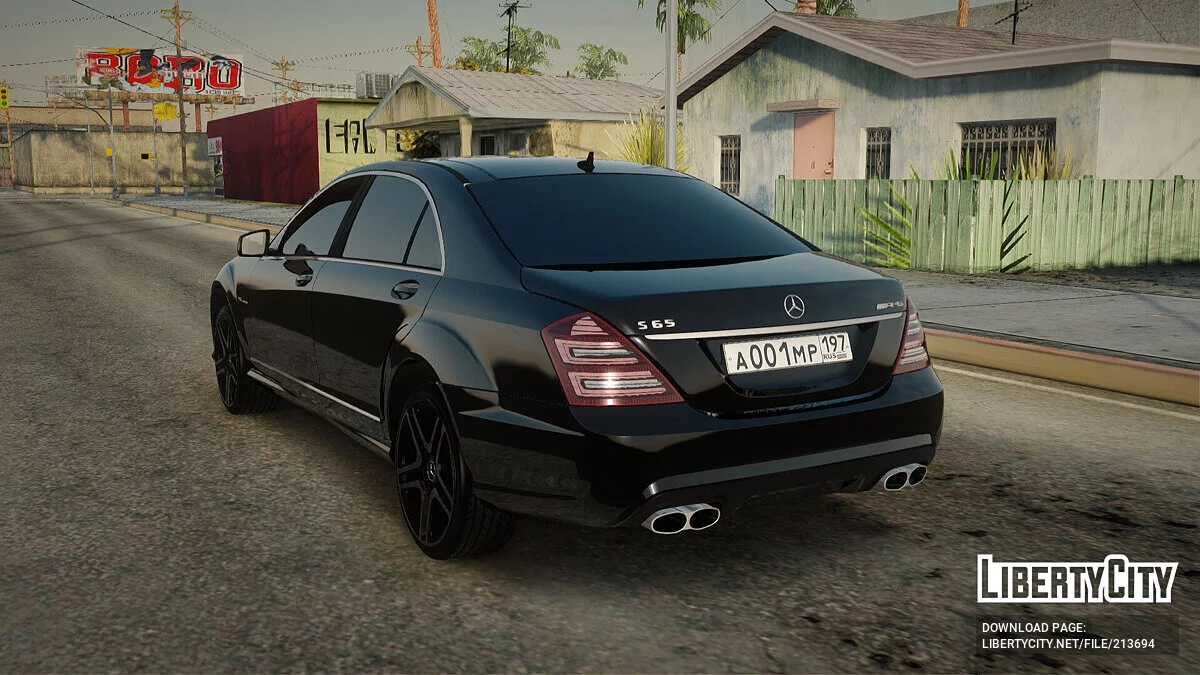Mercedes-Benz S 65 AMG / GTA San Andreas