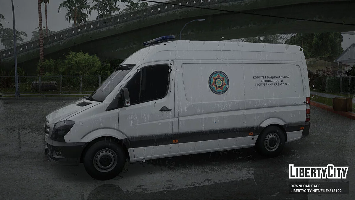 Mercedes-Benz Sprinter w kolorystyce «KNB» / GTA San Andreas