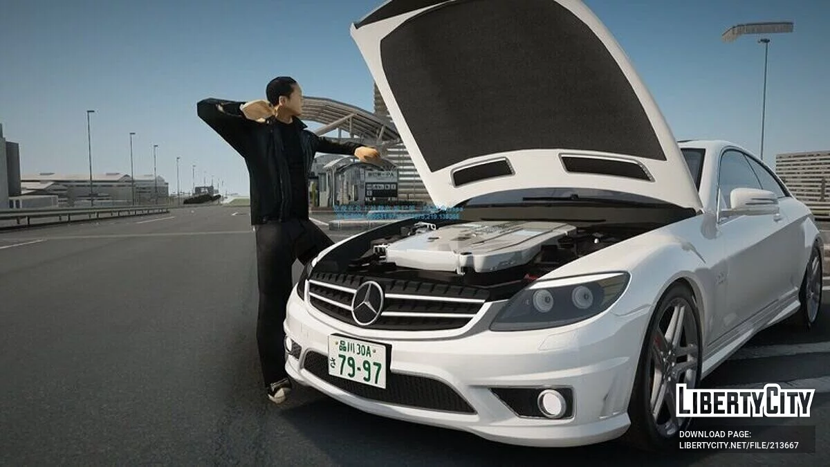 Merceds-Benz CL65 AMG / GTA San Andreas