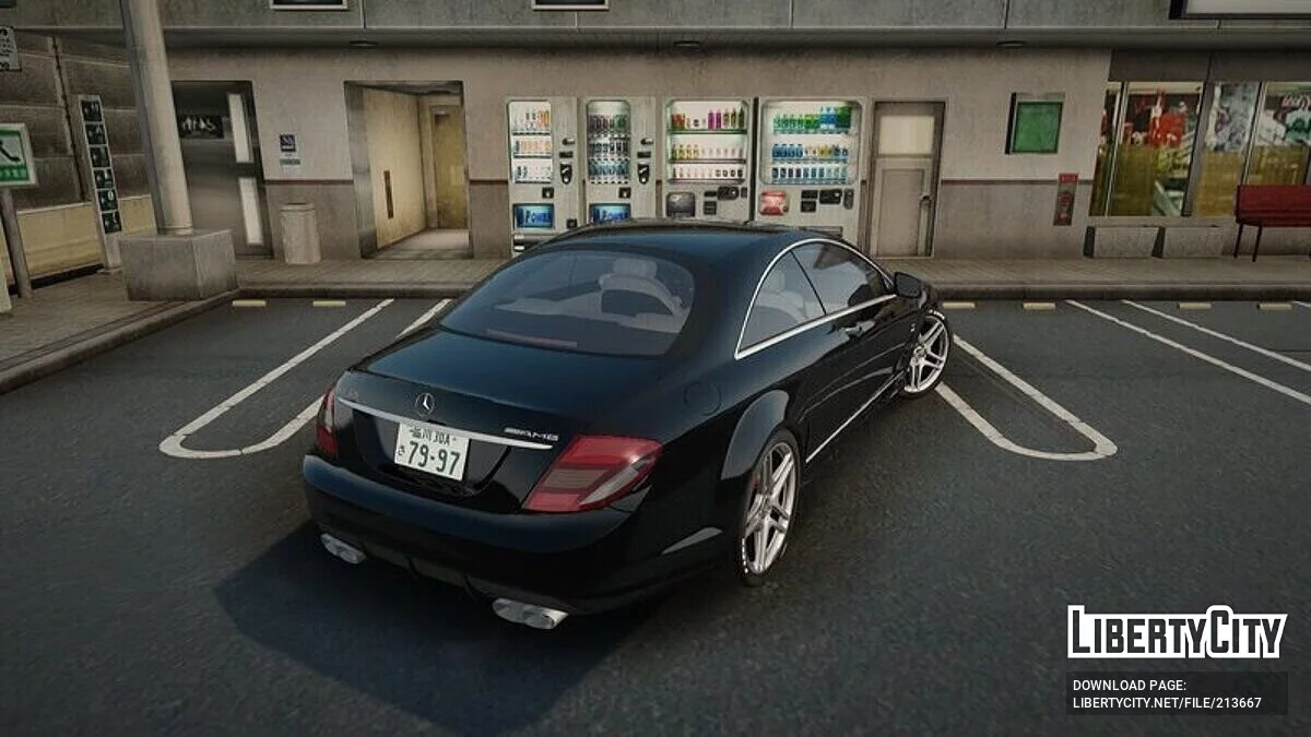 Merceds-Benz CL65 AMG / GTA San Andreas