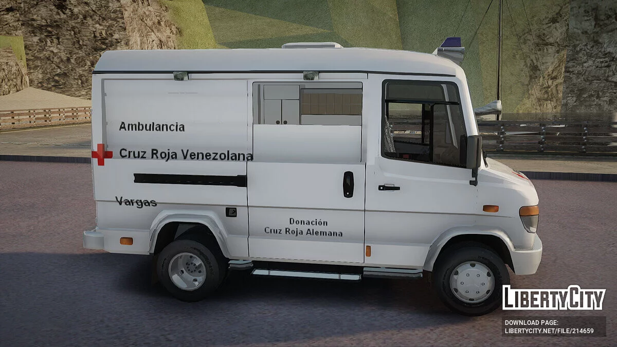 Mercedes-Benz Vario 512D Ambulancia Venezuela / GTA San Andreas