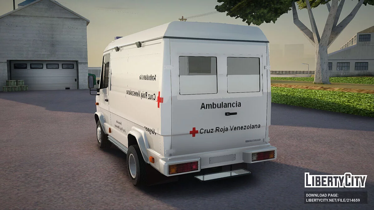 Mercedes-Benz Vario 512D Ambulancia Venezuela / GTA San Andreas