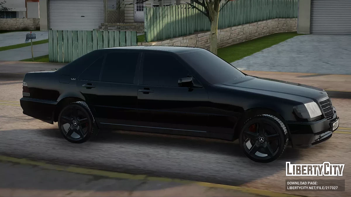 Mercedes-Benz Brabus W140 / GTA San Andreas