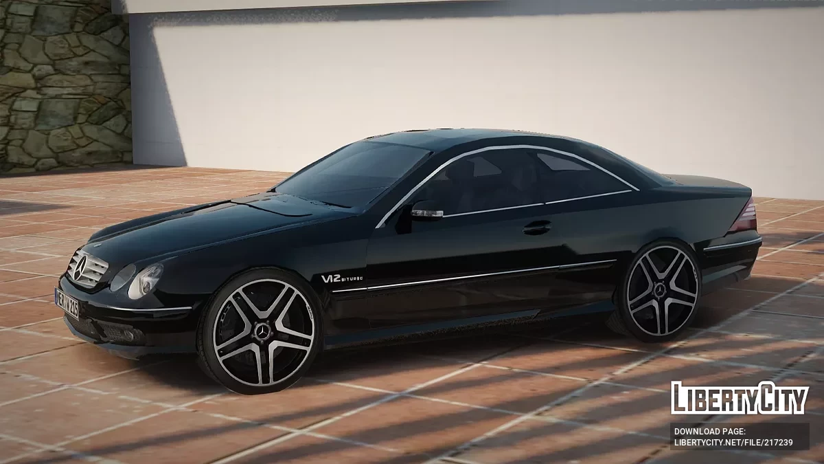 Mercedes-Benz CL65 W215 / GTA San Andreas