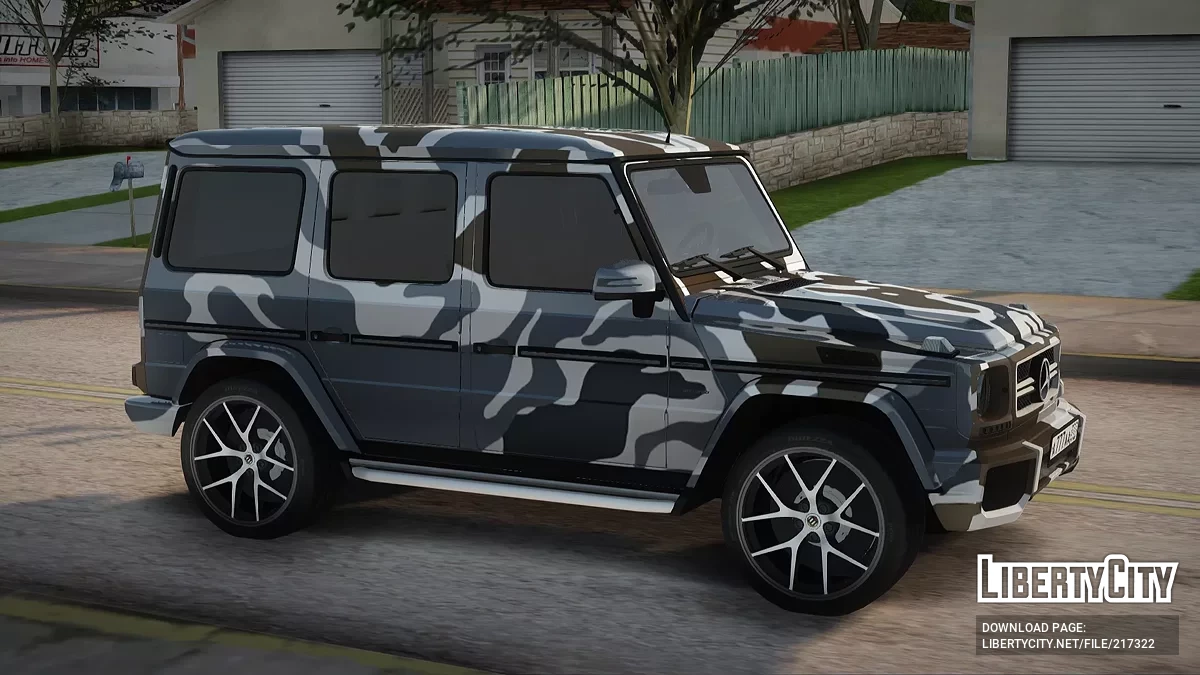 Mercedes-Benz G55 / GTA San Andreas