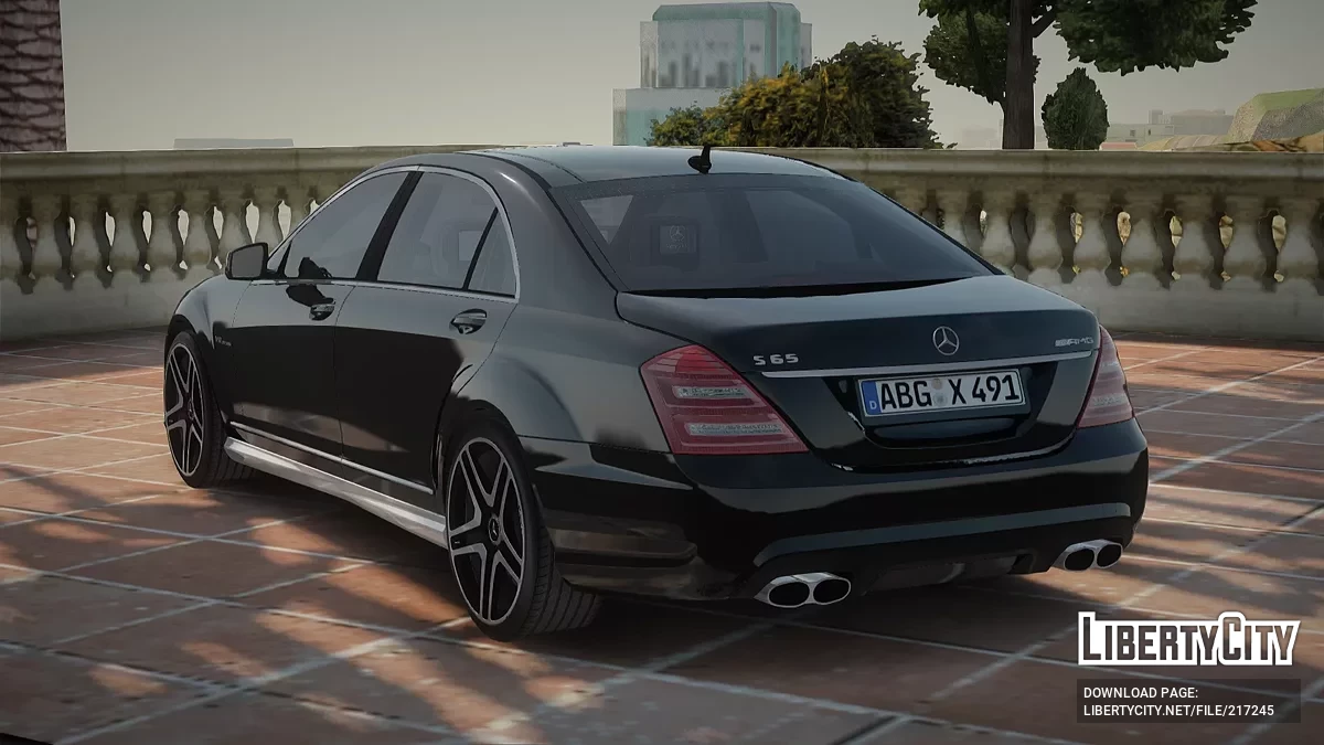 Mercedes-Benz S65 AMG 2012 / GTA San Andreas