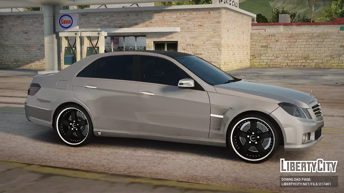 Mercedes-Benz W212 E550 / GTA San Andreas