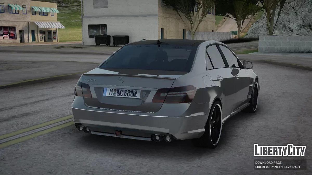Mercedes-Benz W212 E550 / GTA San Andreas