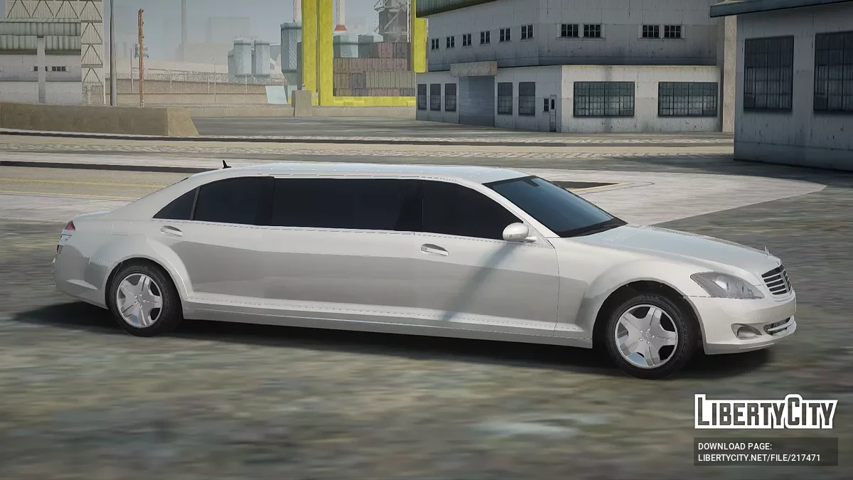 Mercedes-Maybach S600 Pullman Guard / GTA San Andreas