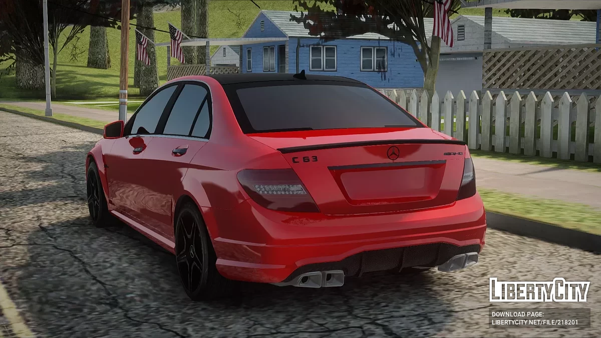 Mercedes-Benz C63 AM / GTA San Andreas