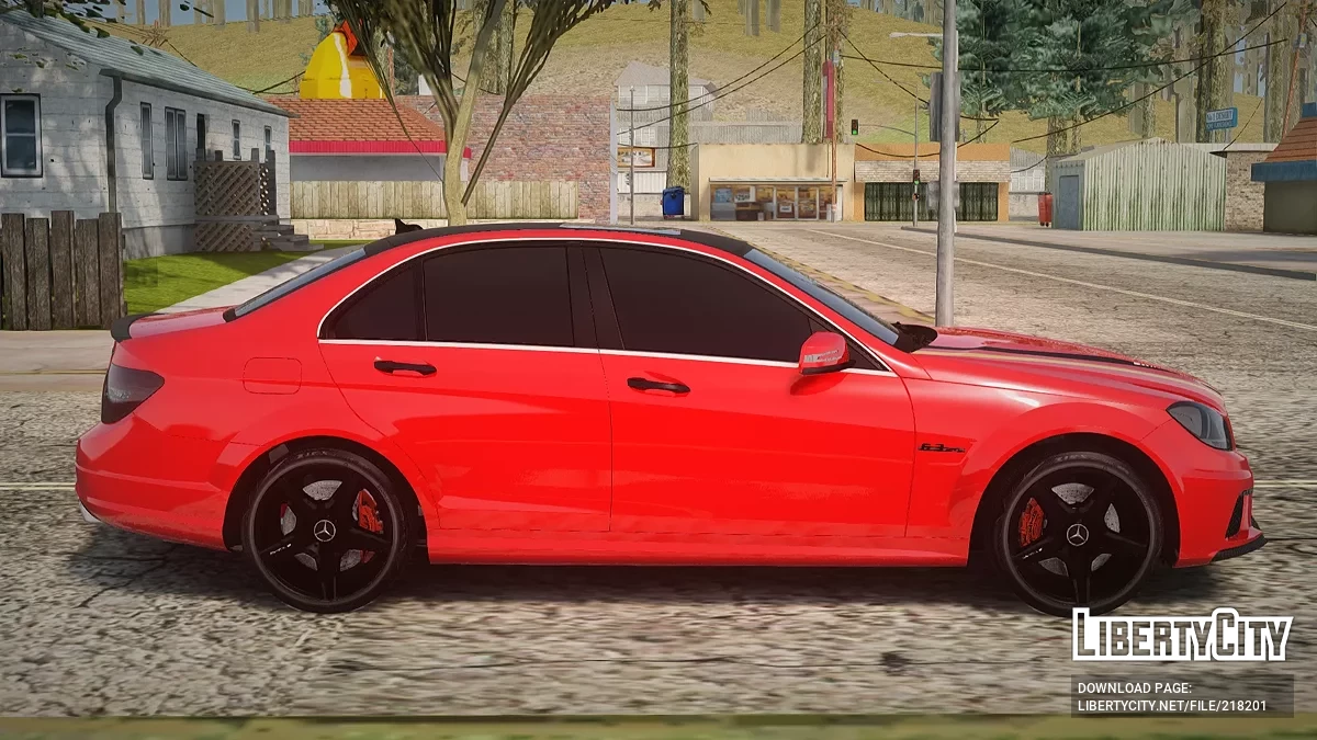 Mercedes-Benz C63 AM / GTA San Andreas