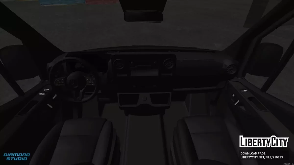 Mercedes-Benz Sprinter + CCD / GTA San Andreas